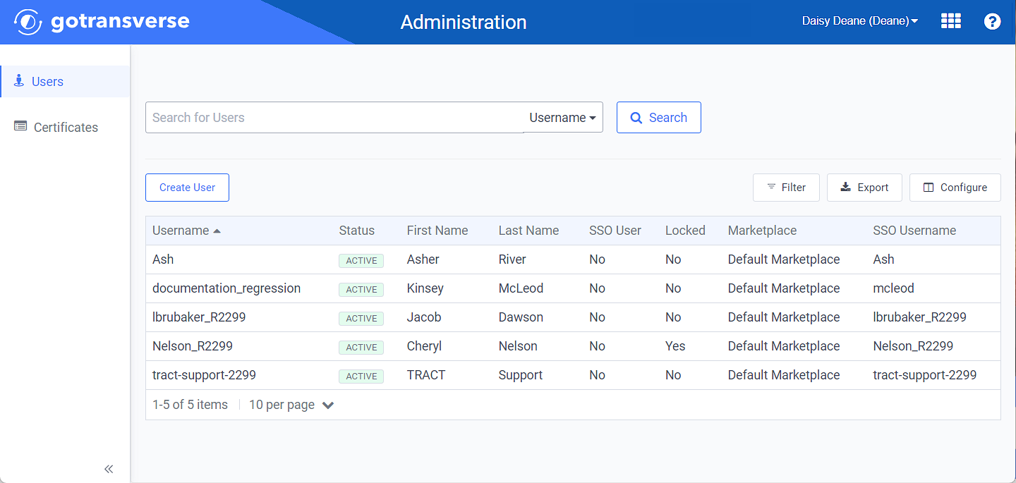 Administration Module