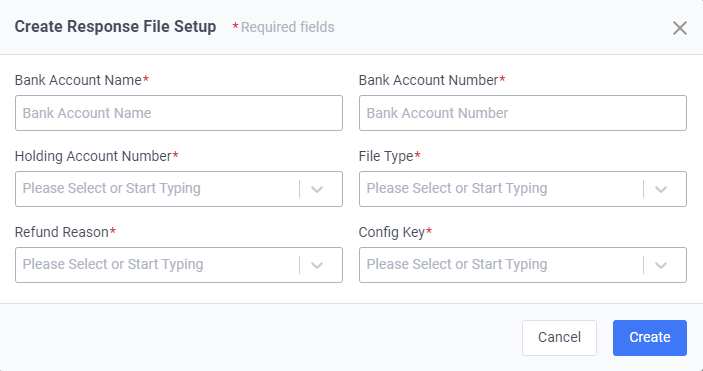 Create Responsive File Setup Window