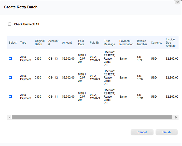 Create Retry Batch Window