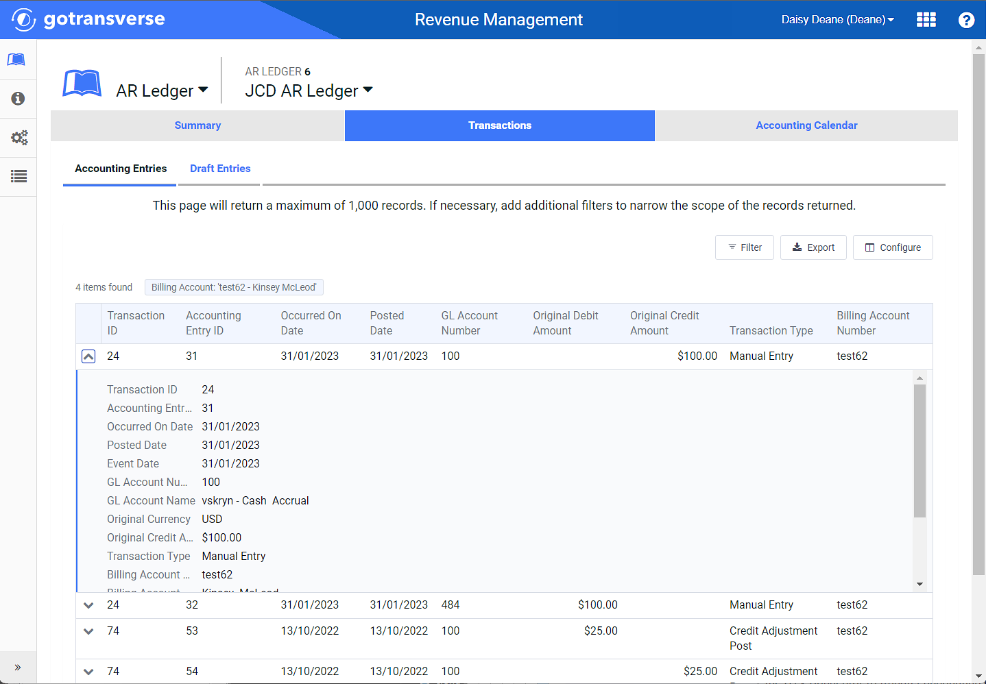 Expanded Accounting Entry