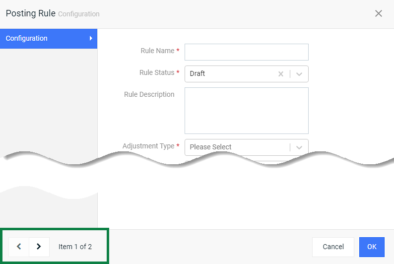 Navigation Buttons